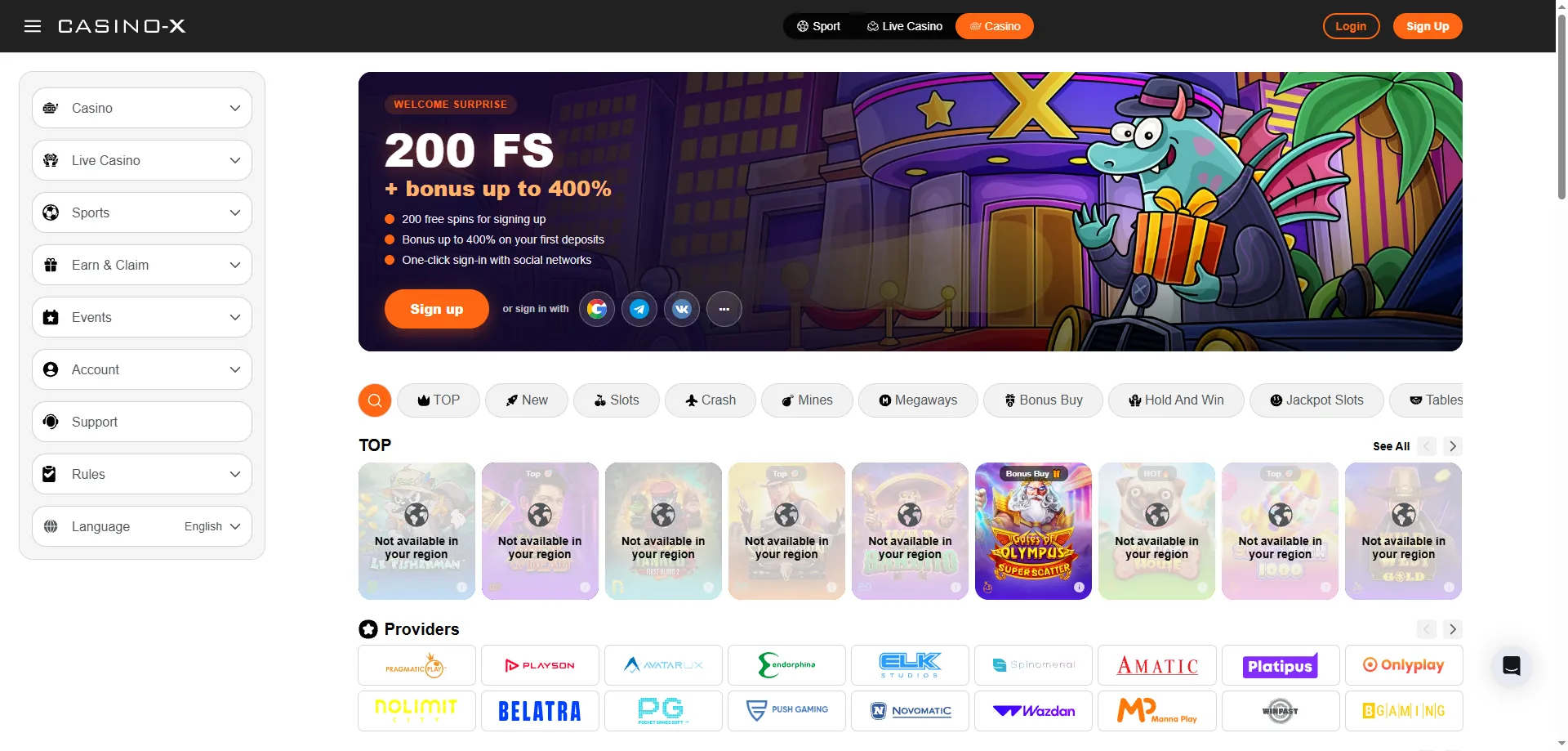 Casino X software providers and game library overview for NZ players