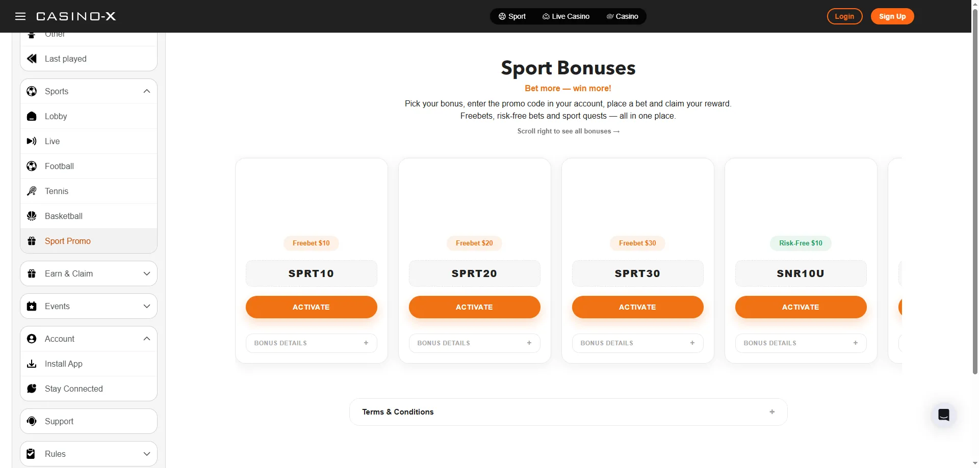 Casino X welcome bonus and promotional offers for NZ players